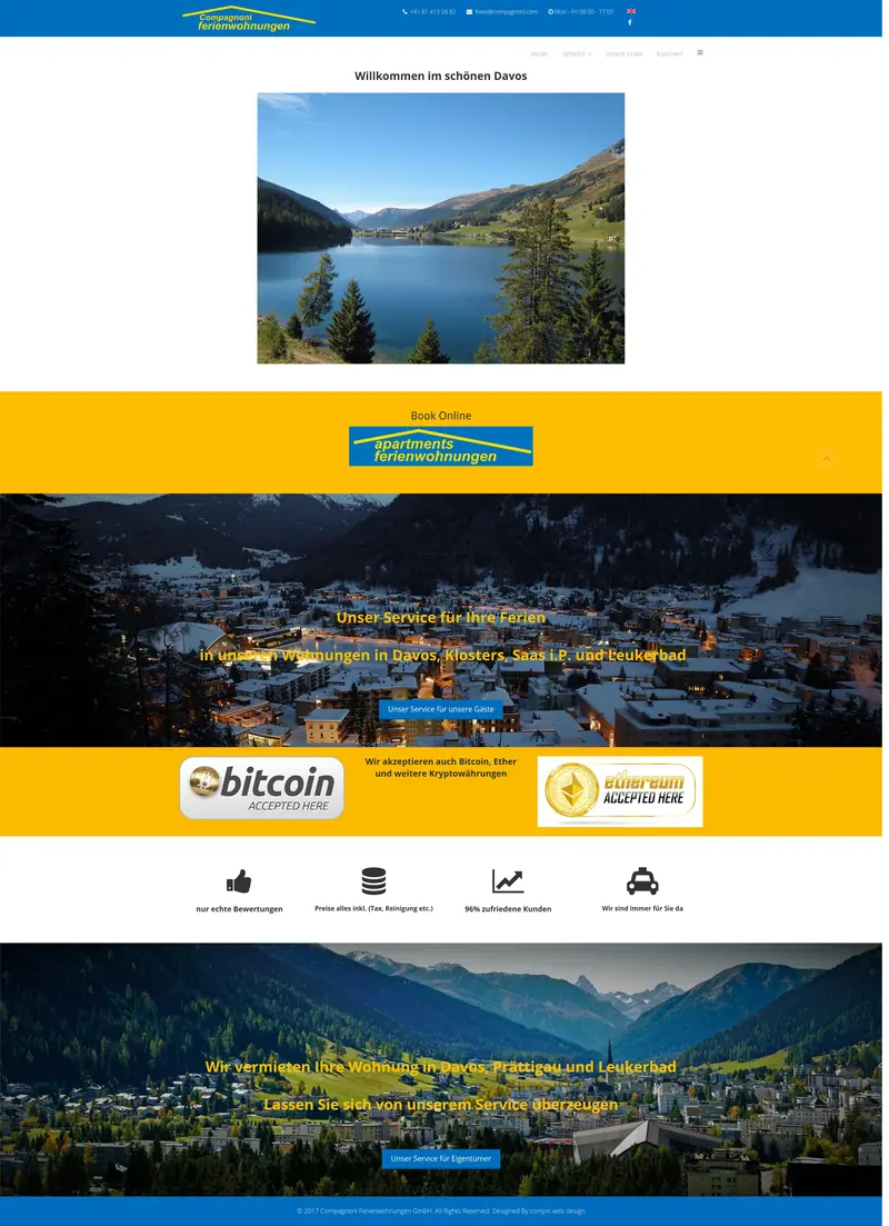 Compagnoni Ferienwohnungen Davos